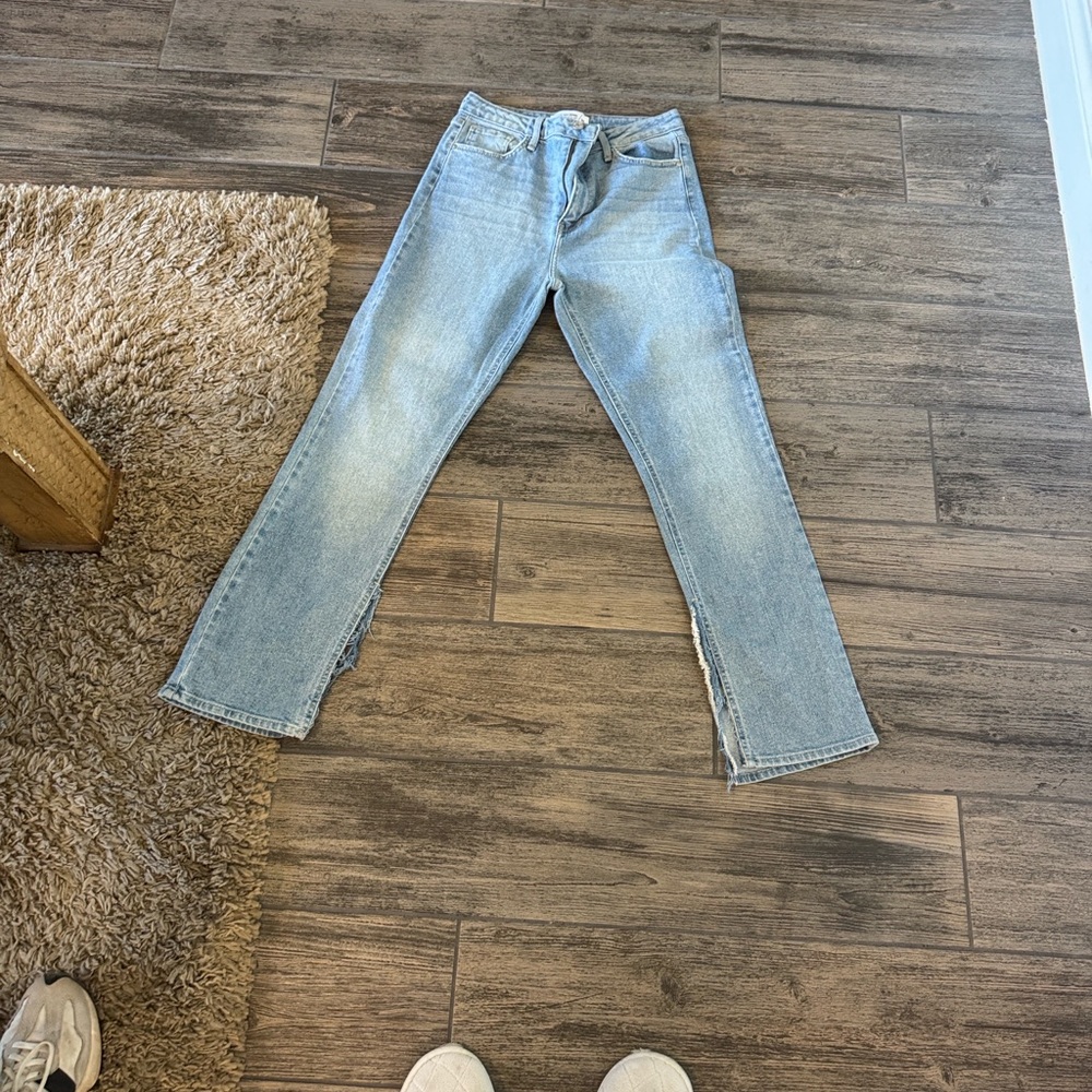 Just Black Light Blue Flare Jeans size 29